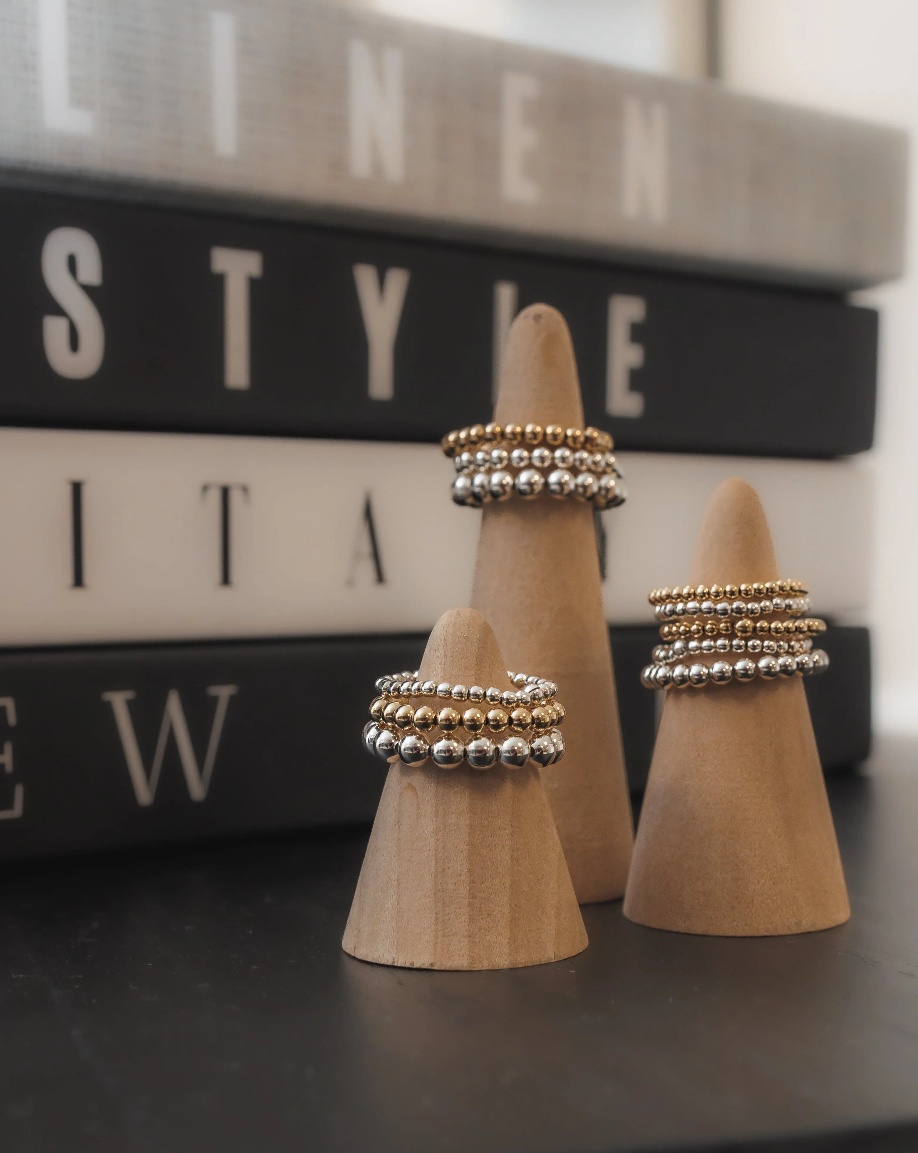 Saskia de Vries Gold Filled Rings