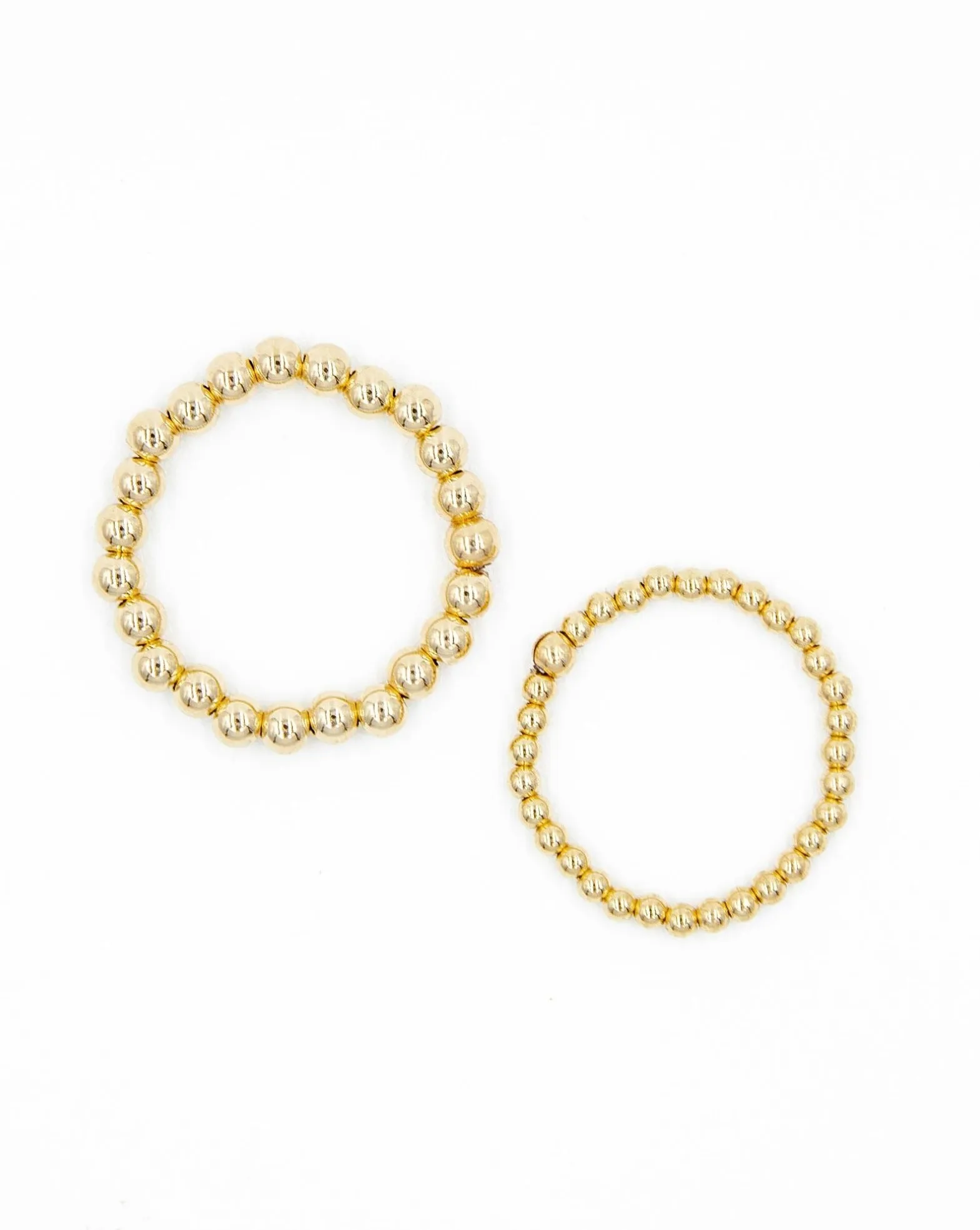 Saskia de Vries Gold Filled Rings