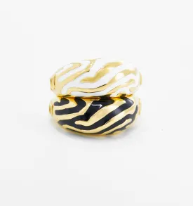 Savannah Dome Rings - Set of 2