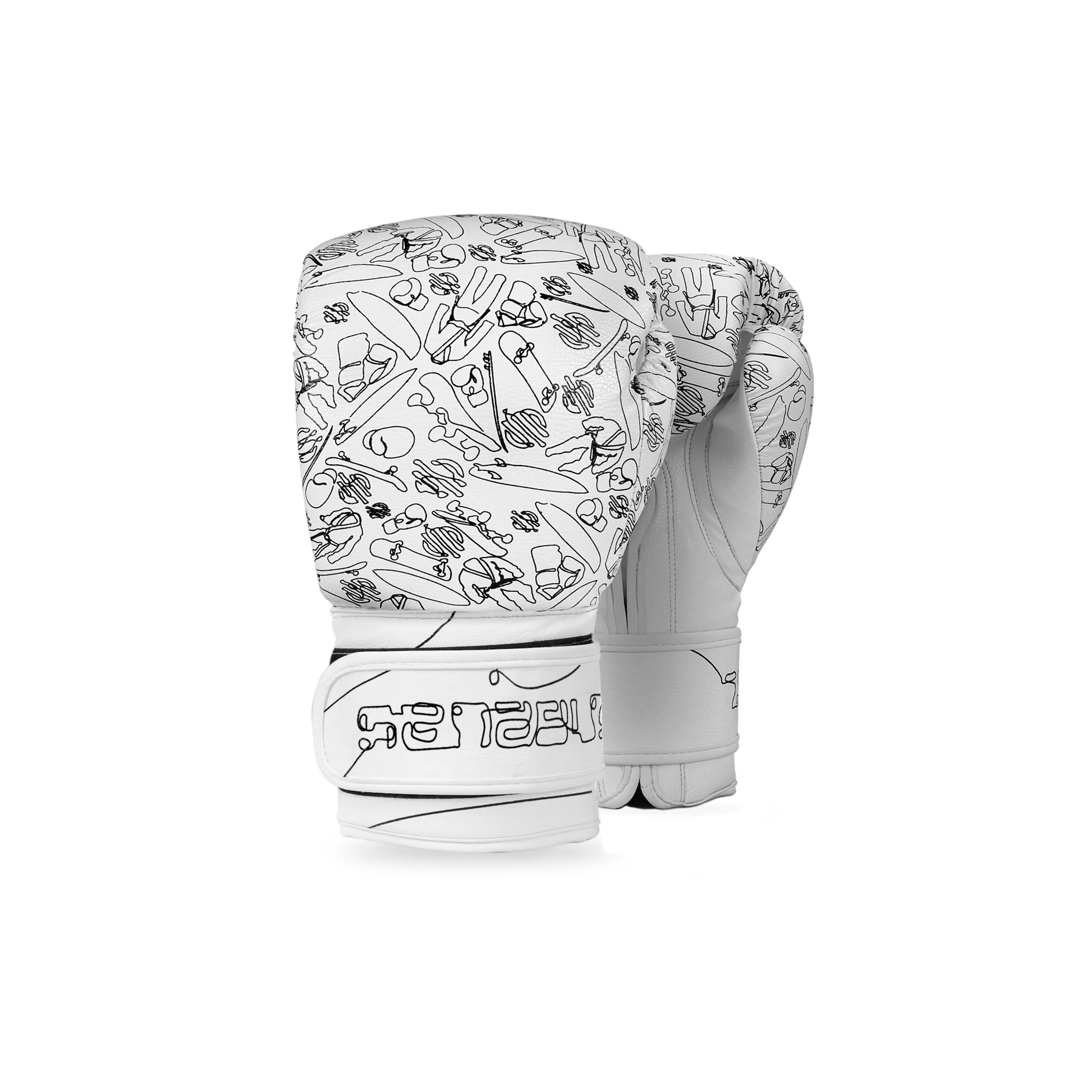 Seven Zero Hook & Loop Pro Boxing Gloves