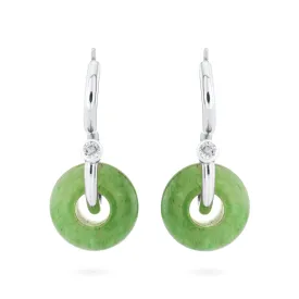 Signature Poise Aventurine Sterling Silver Earrings