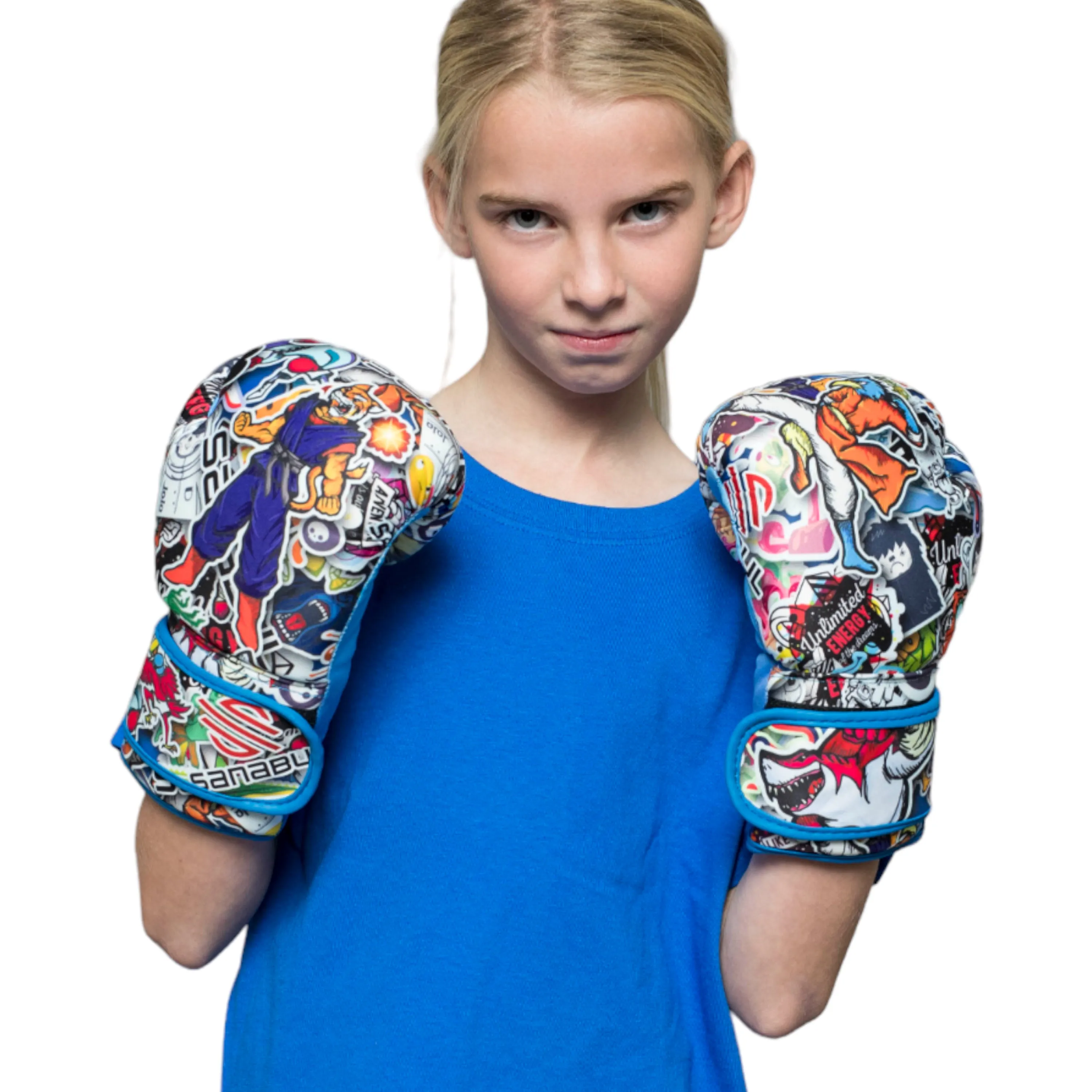 Sticker Bomb Kid's Boxing Gloves