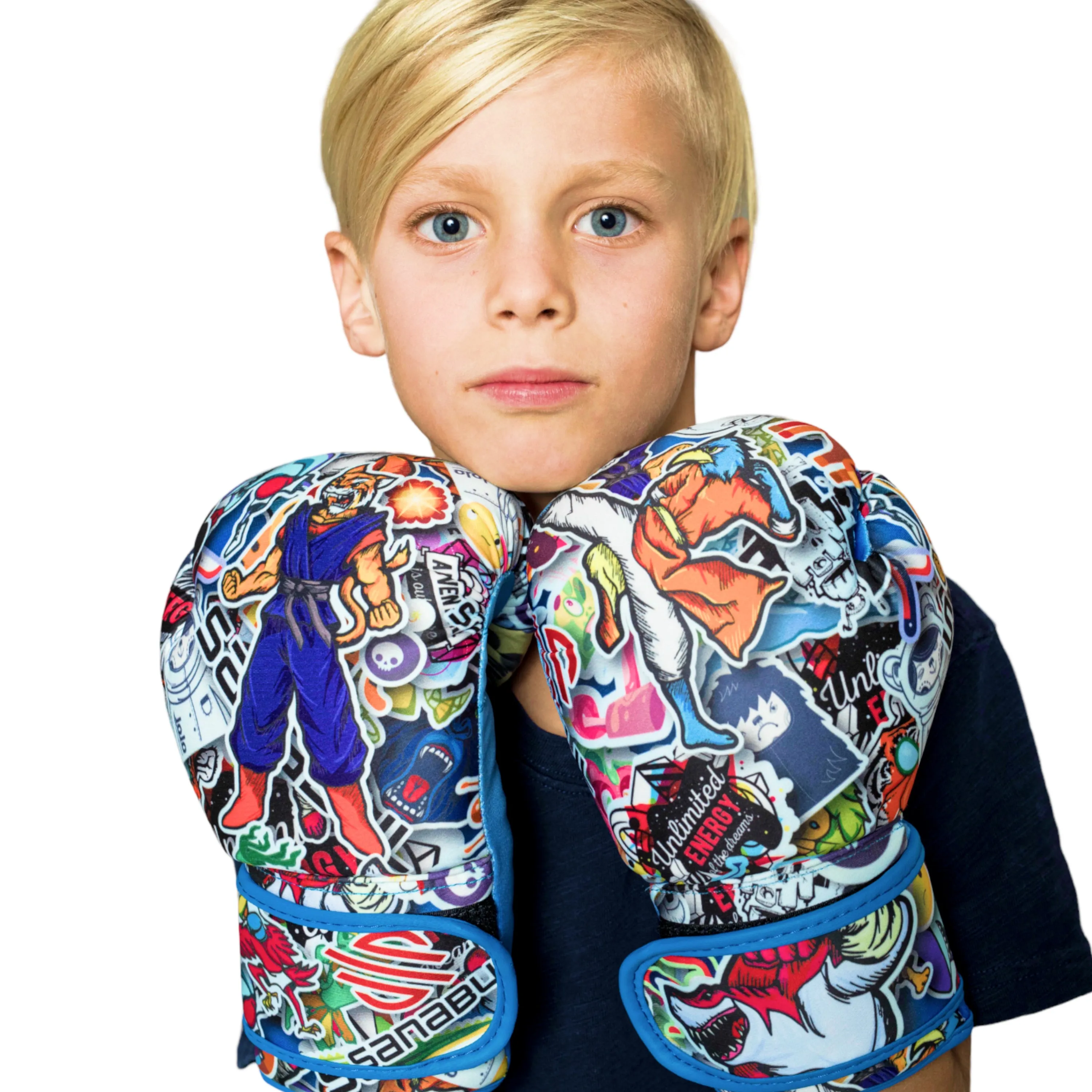 Sticker Bomb Kid's Boxing Gloves