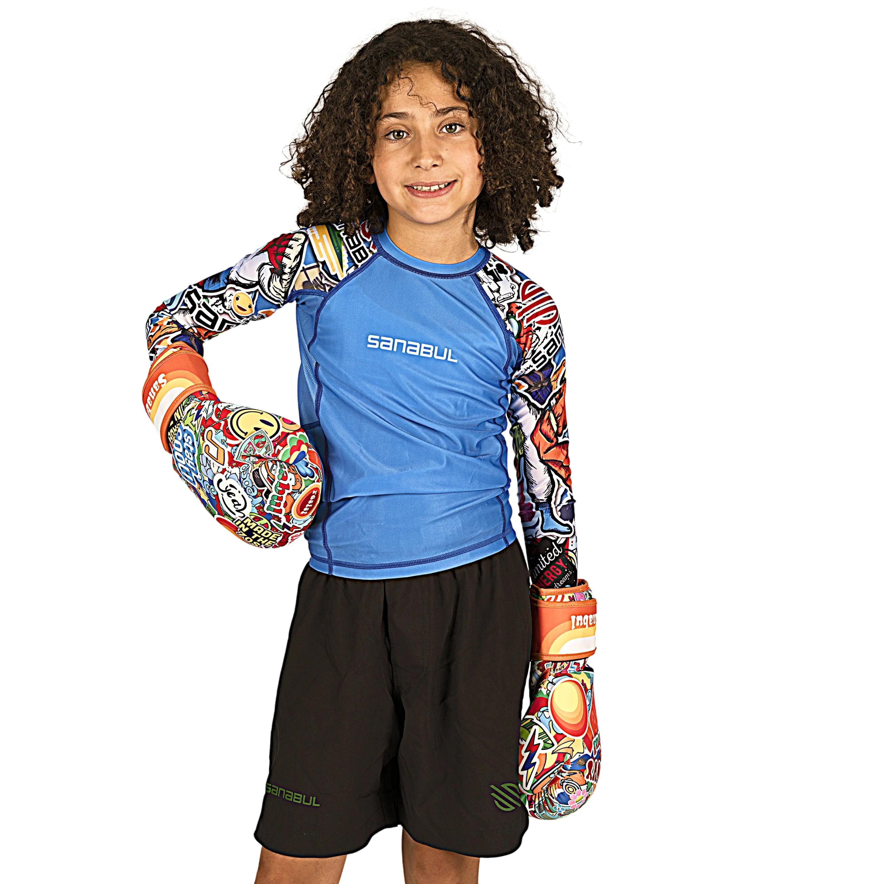 Sticker Bomb Kid's Boxing Gloves