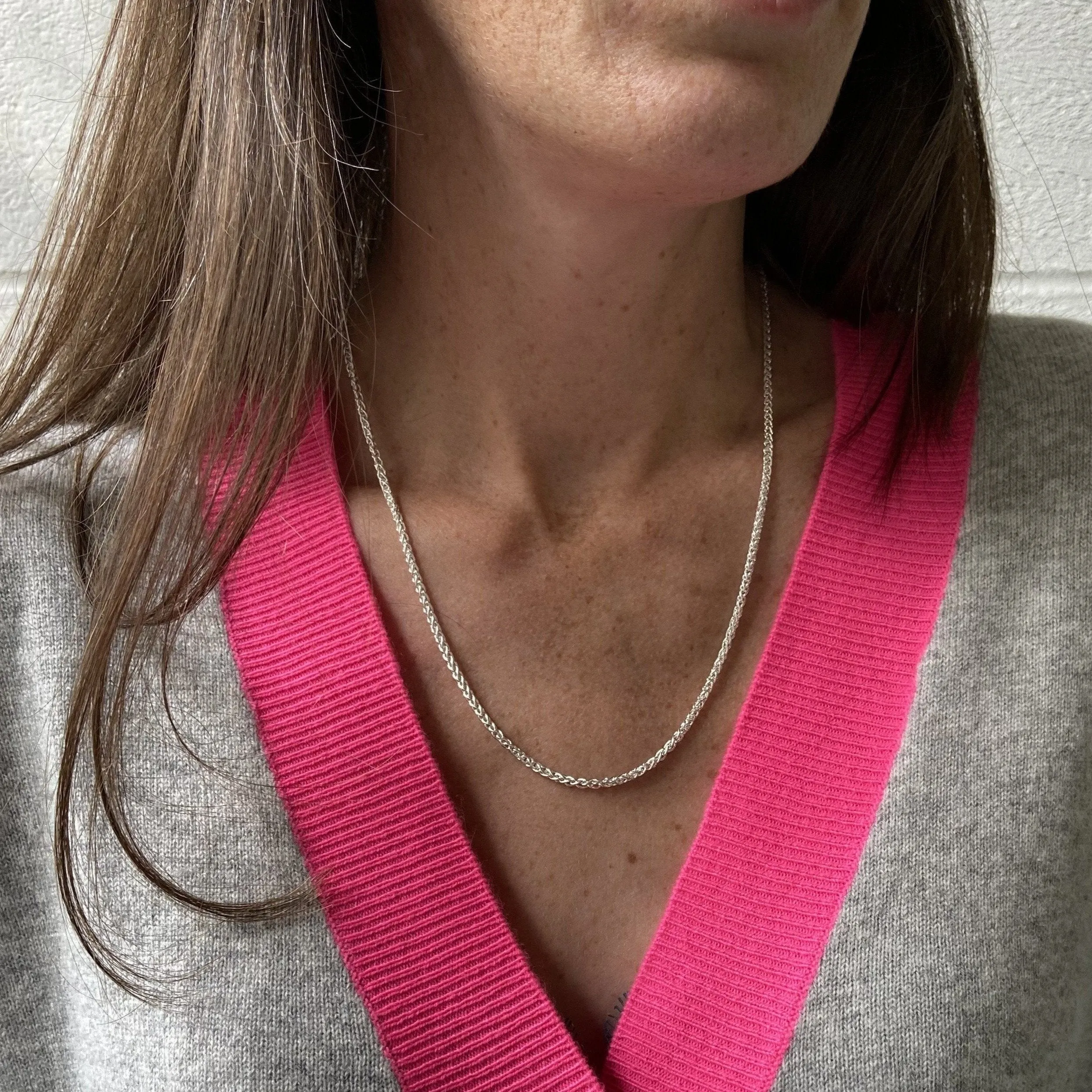 Stratford Sterling Silver Heavy Spiga Chain