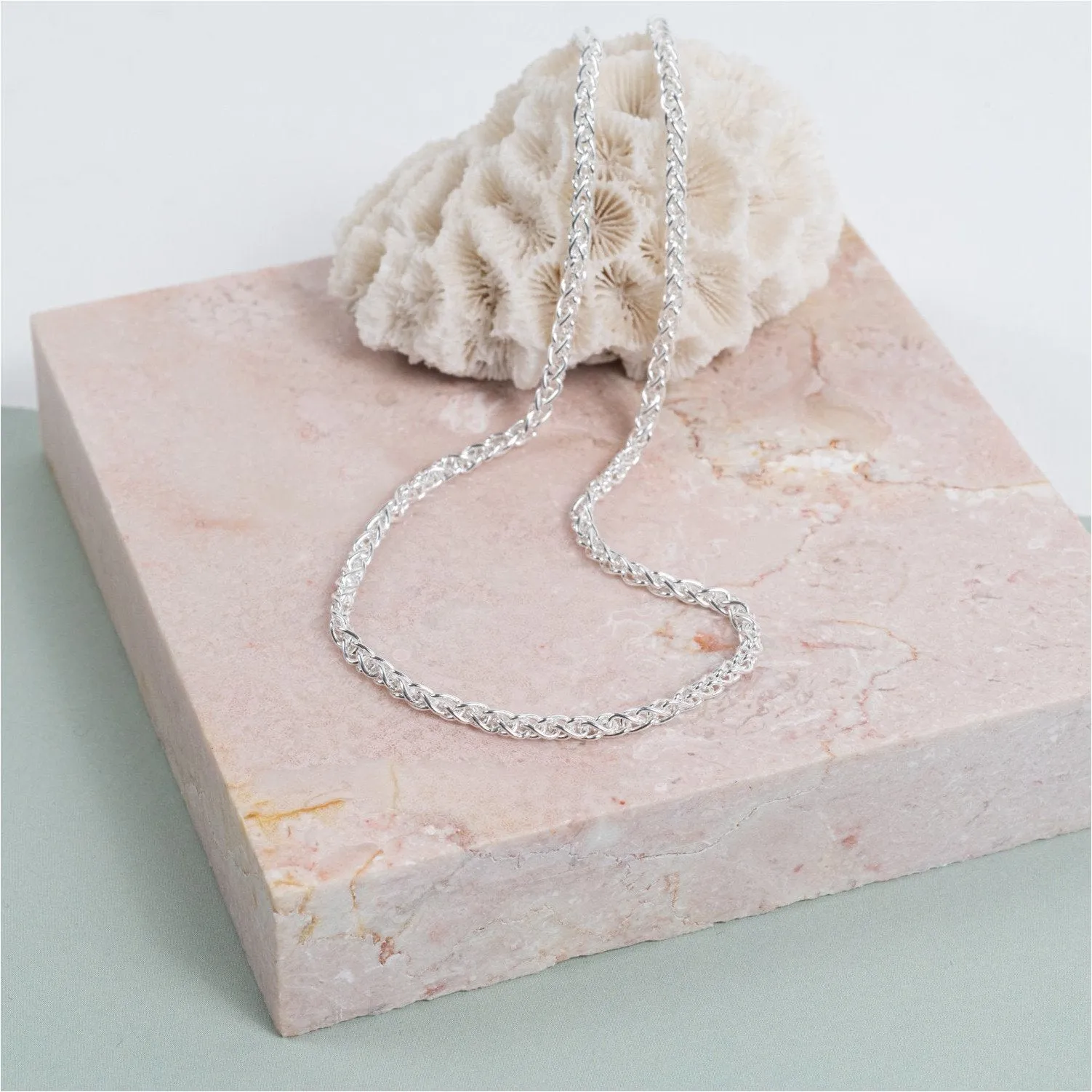 Stratford Sterling Silver Heavy Spiga Chain