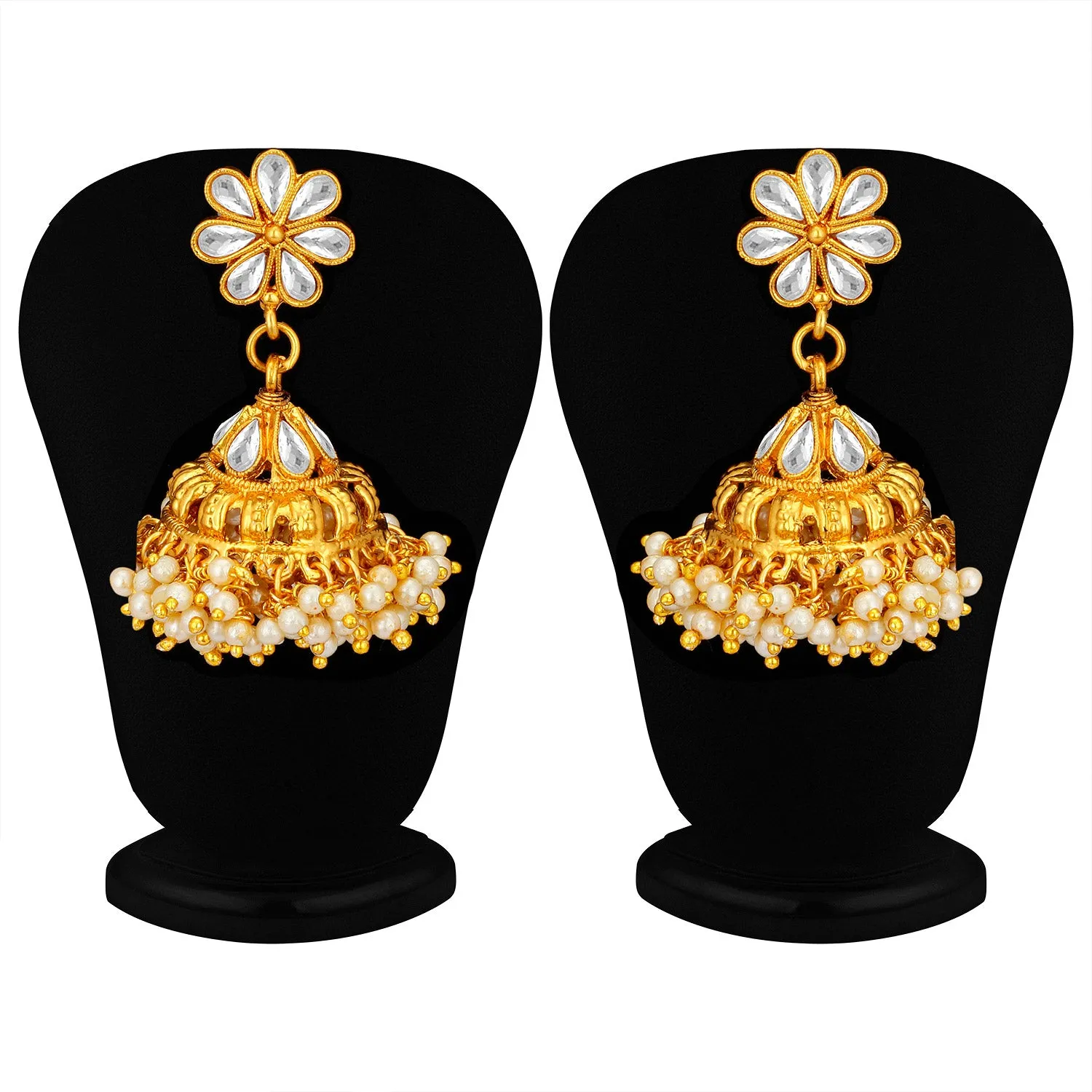 Sukkhi Antique Rajwadi Gold Plated Choker Necklace Set For Women