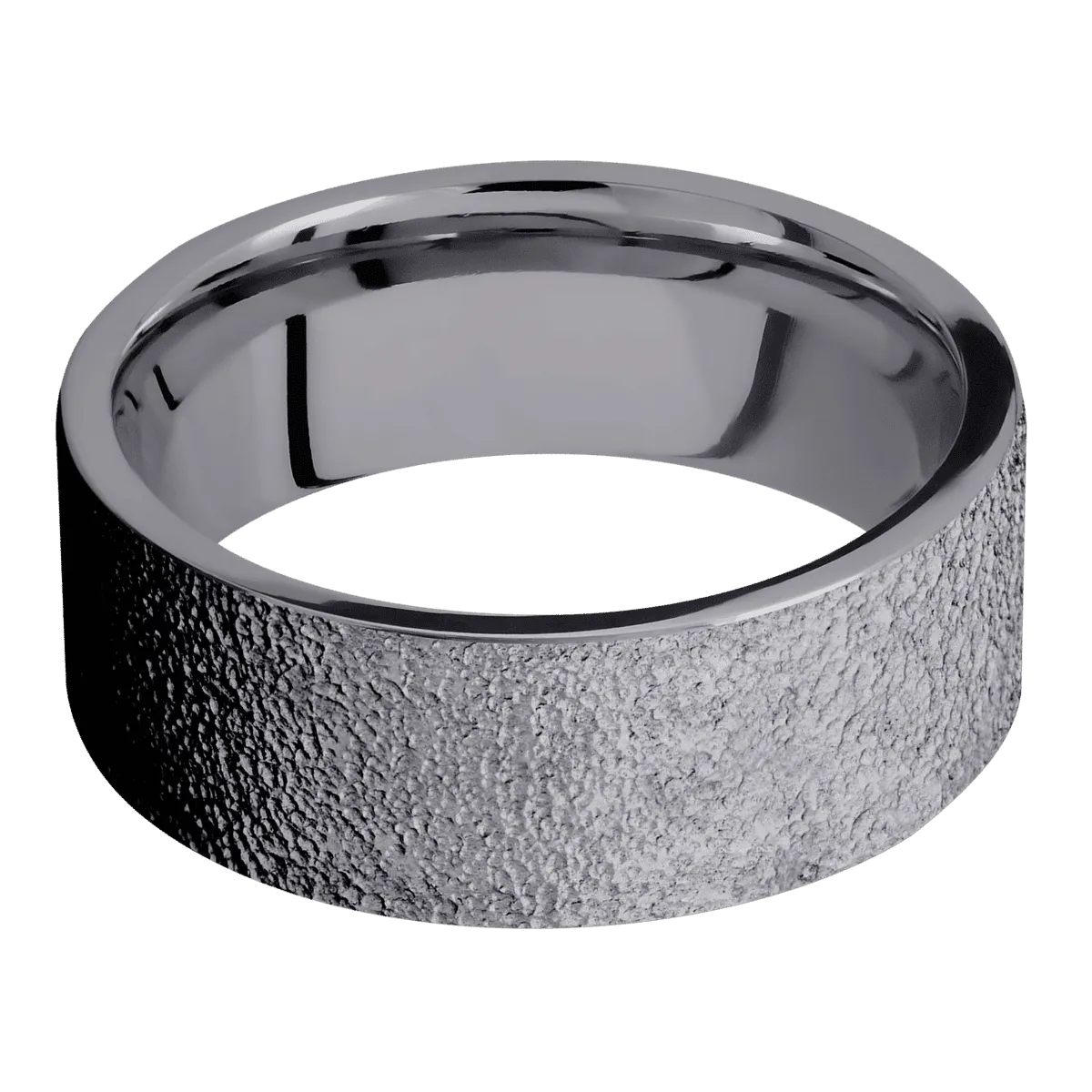 Tantalum with Stipple Finish