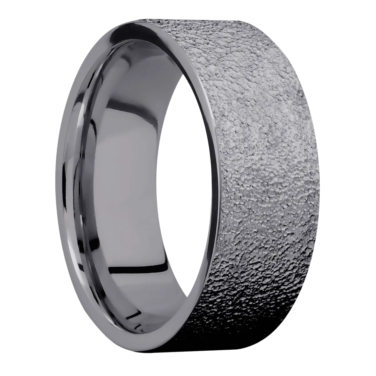 Tantalum with Stipple Finish