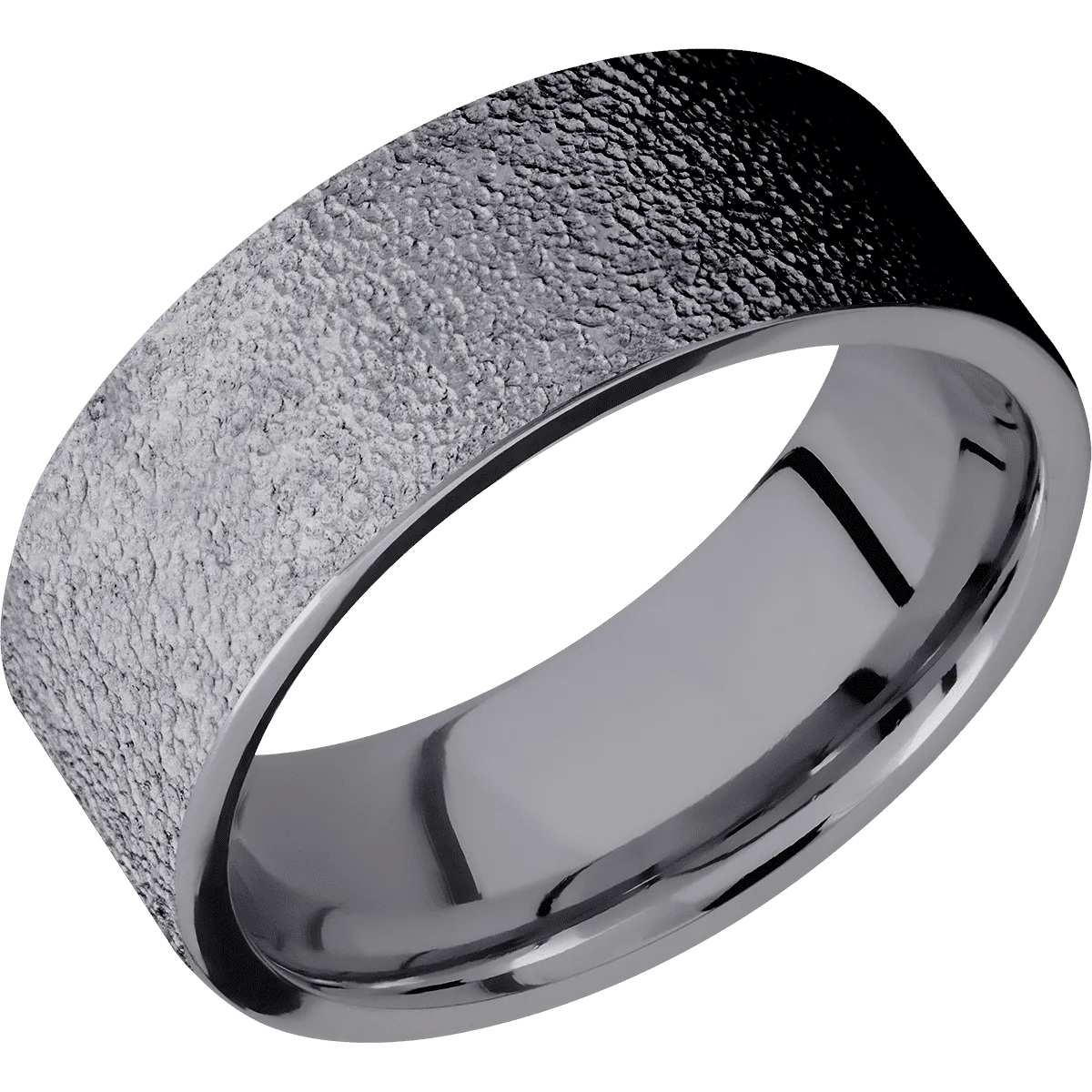 Tantalum with Stipple Finish