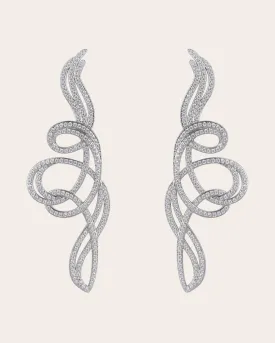 The Aaliyah earrings - silver plated