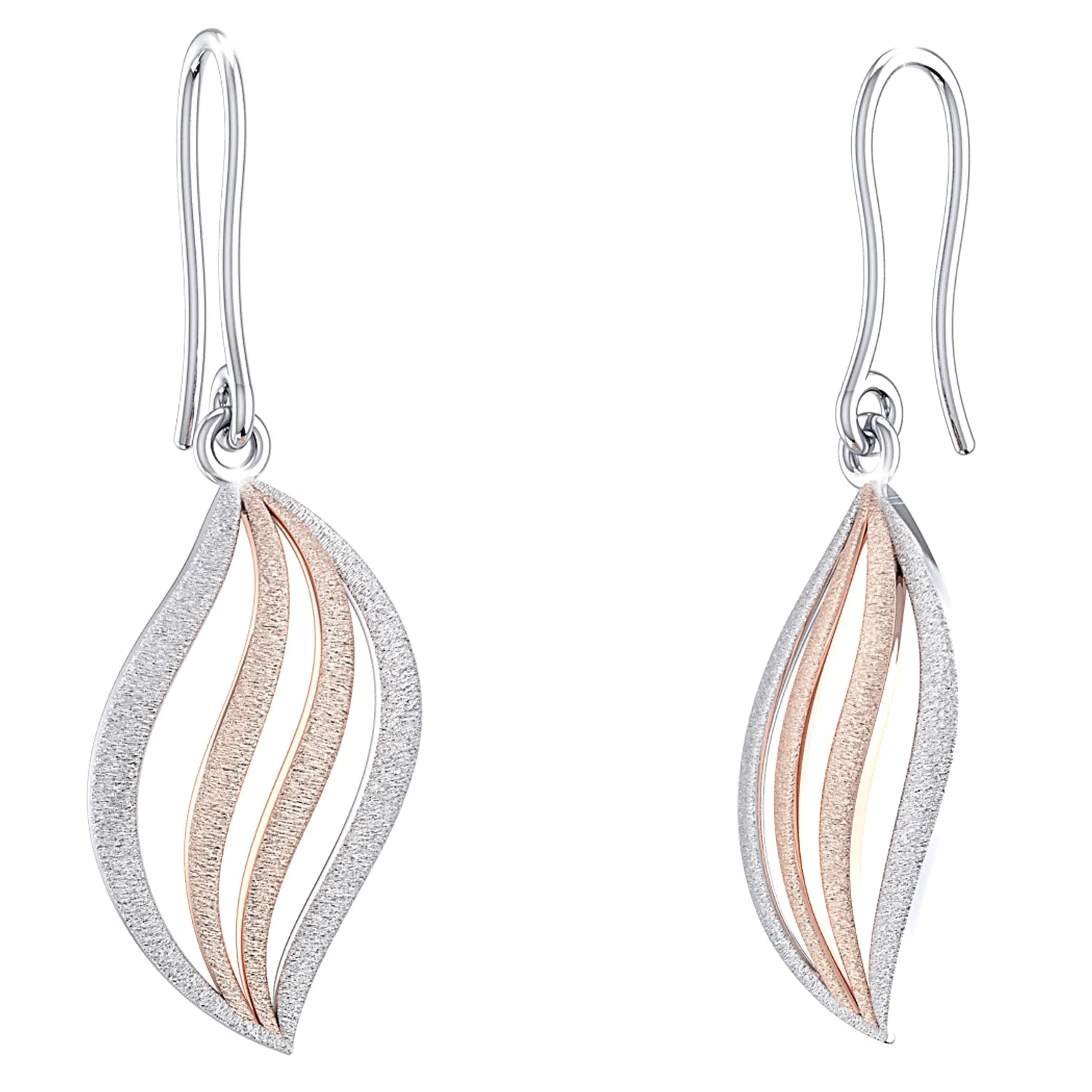 THE LALIQUE LEAF DROP EARRINGS