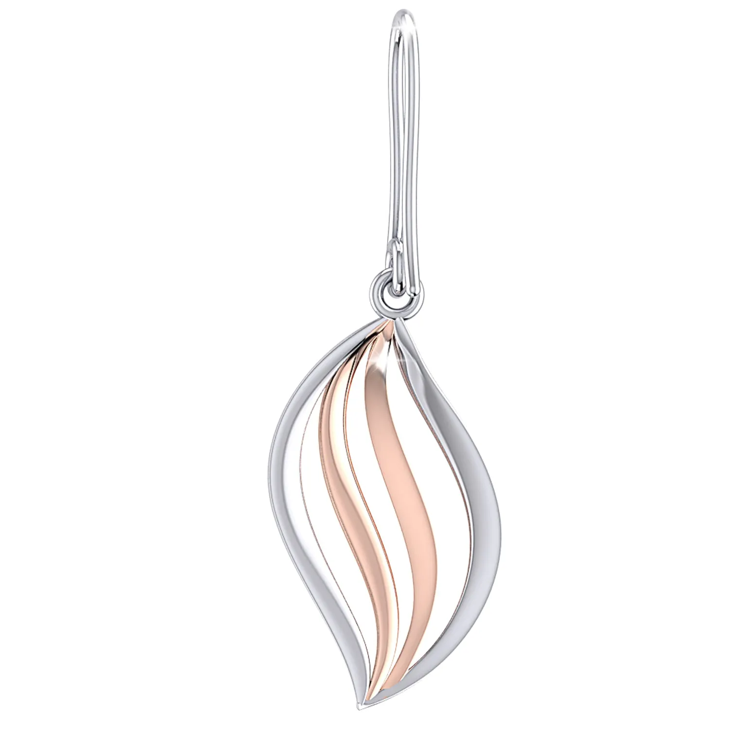 THE LALIQUE LEAF DROP EARRINGS