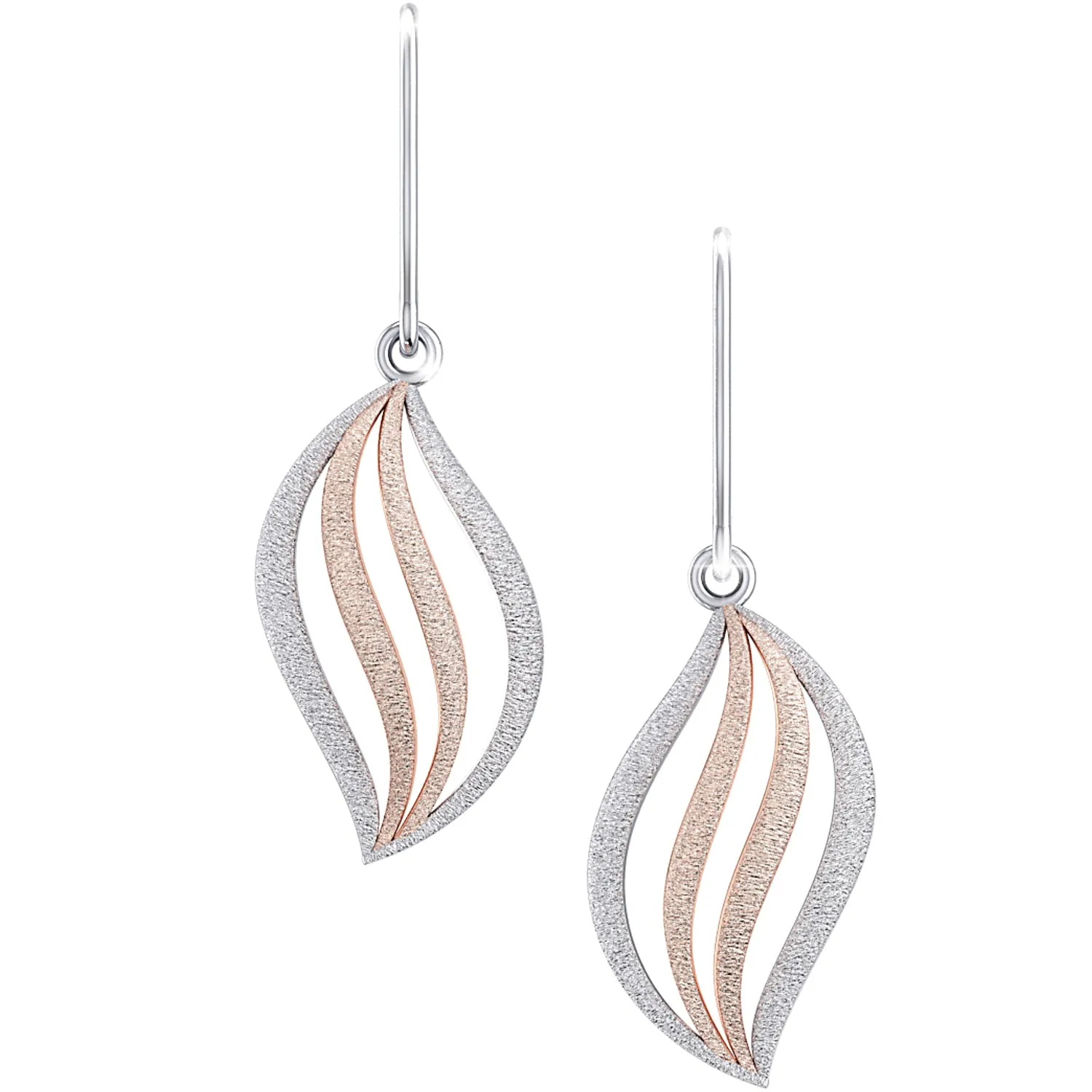 THE LALIQUE LEAF DROP EARRINGS