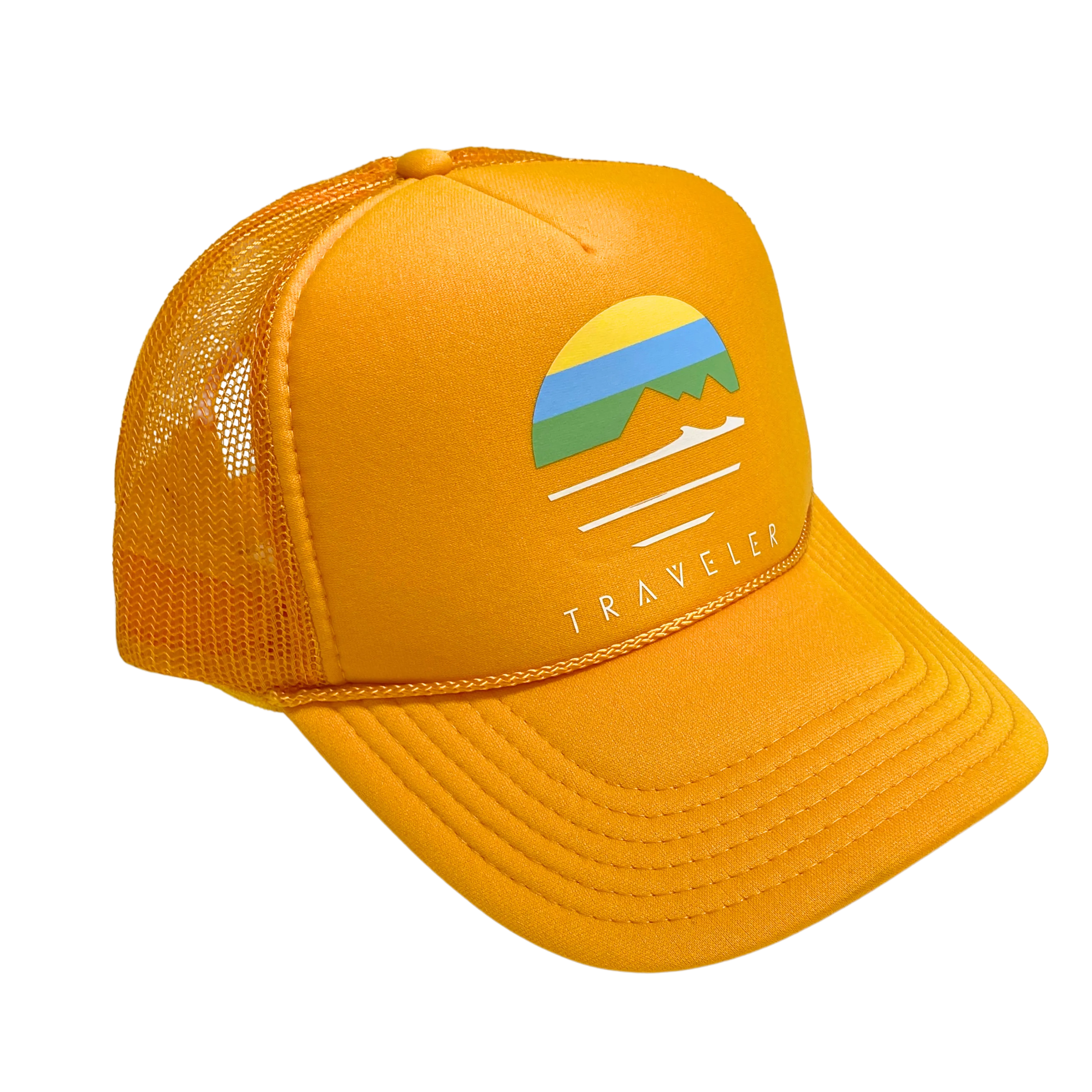 Traveler Foam Trucker Hat - Color Logo