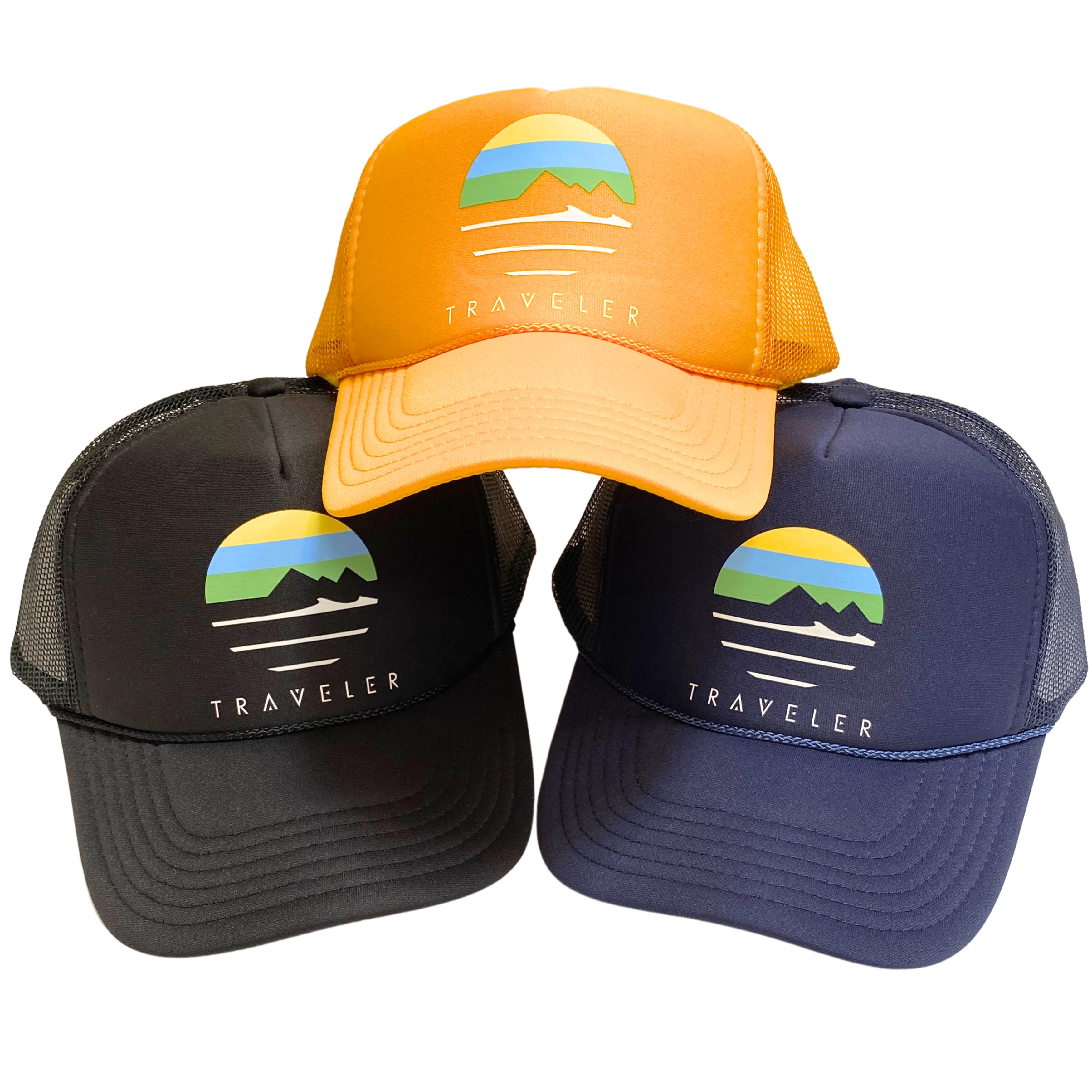 Traveler Foam Trucker Hat - Color Logo