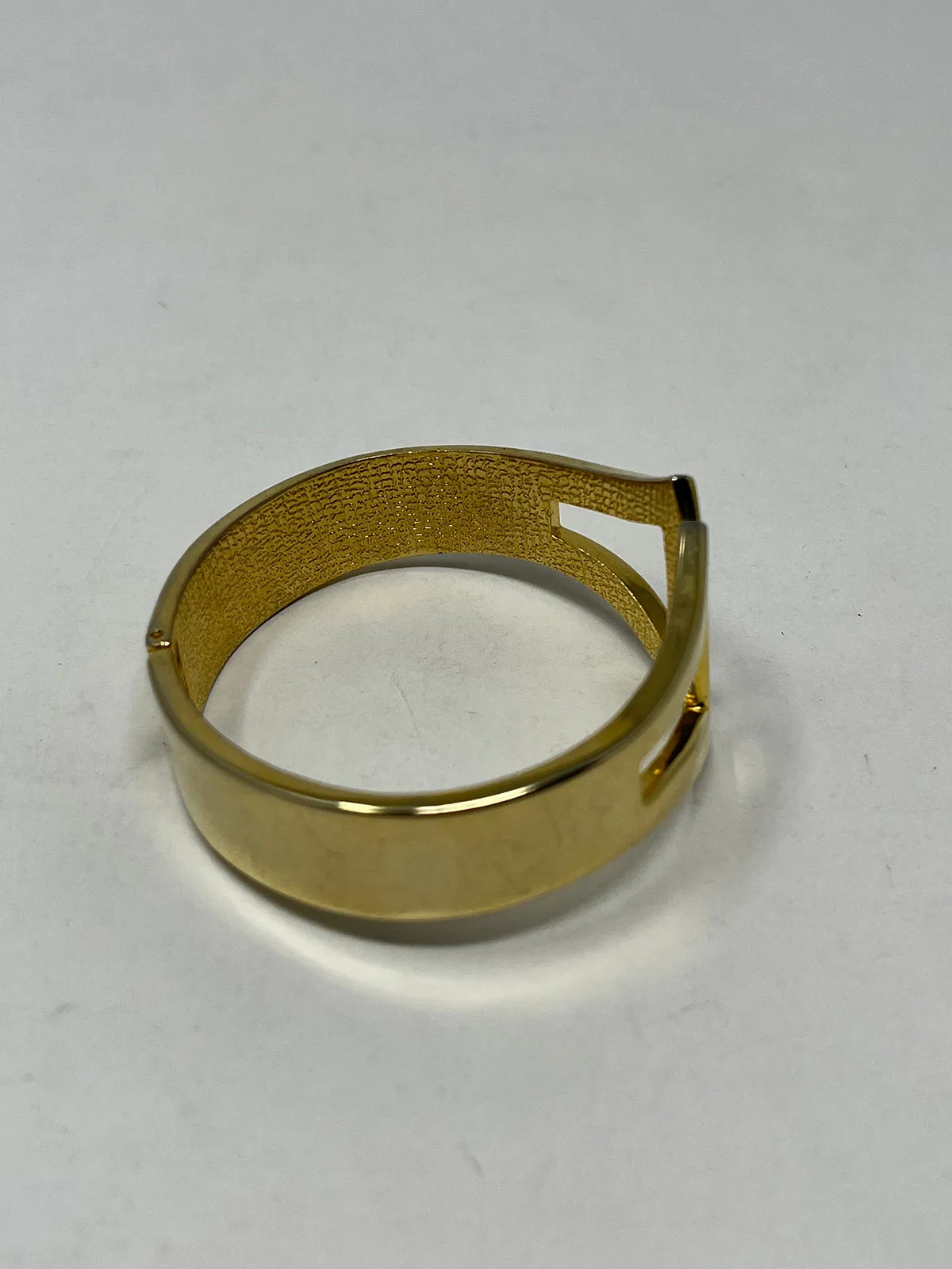 Vintage Gold Triangle Hinge Bracelet