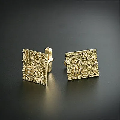 Vintage gold/silver cufflinks