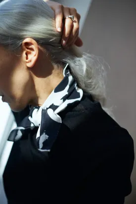 Walker & Bing Silk Daisy Scarf