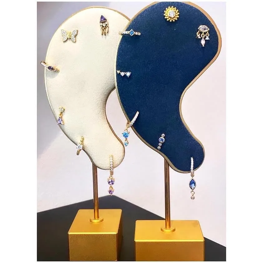 Waterfall Eye Stud Earring