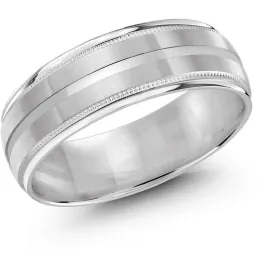 White Gold Wedding Band
