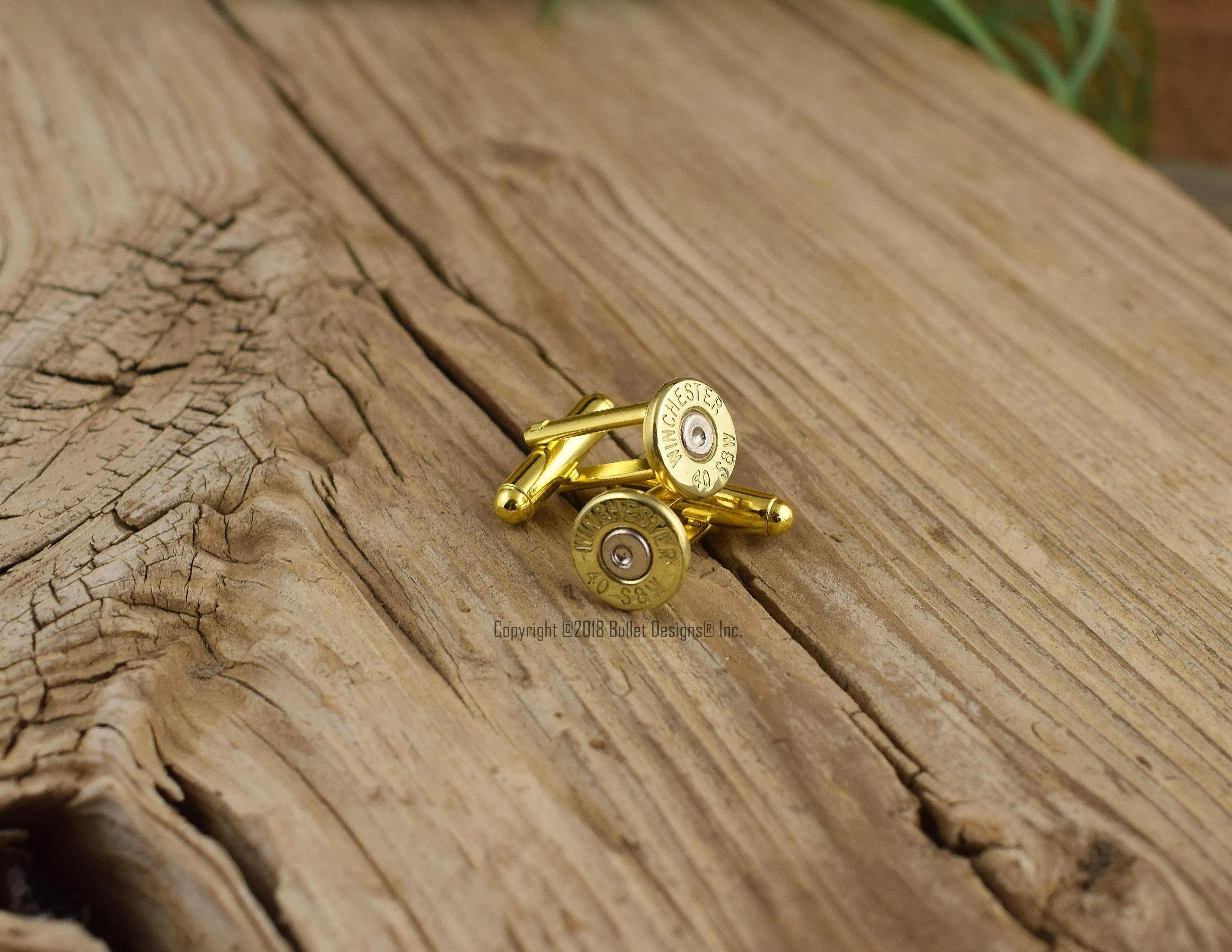 Winchester 40 Caliber Bullet Cuff Links