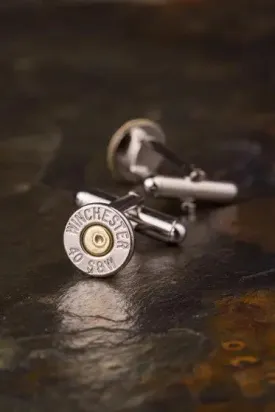 Winchester 40 Caliber Bullet Cuff Links