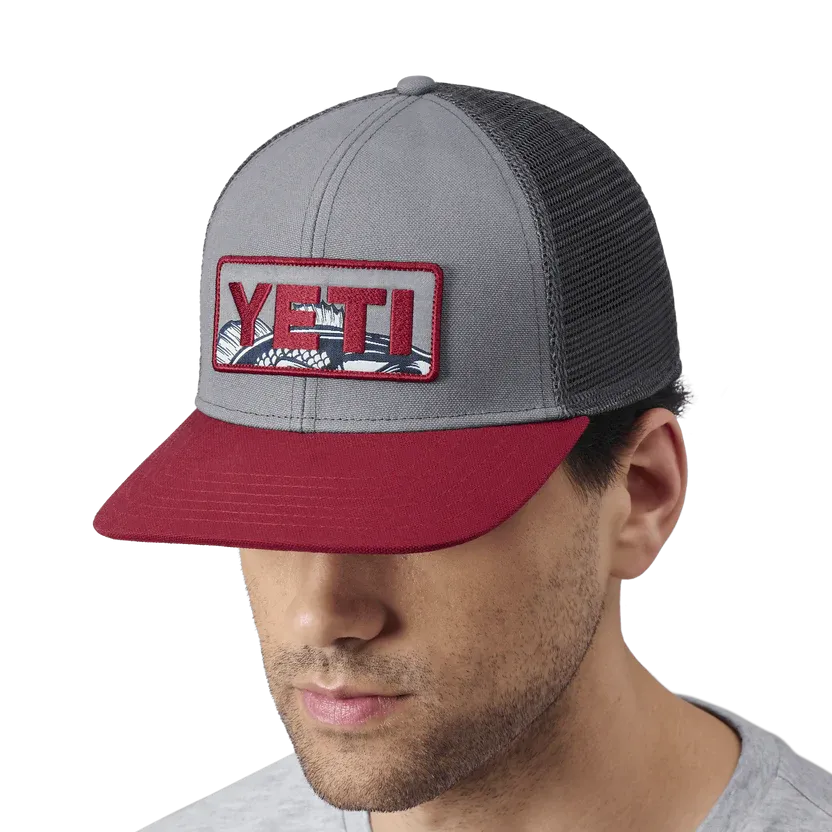 Yeti Bass Badge Trucker Hat