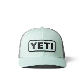 Yeti Logo Badge Trucker Hat Ice Mint